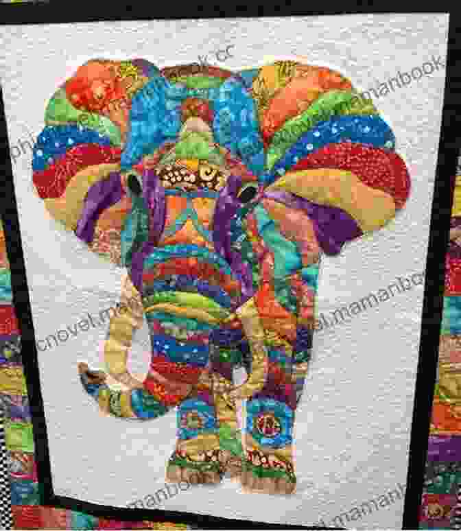 A Beautifully Crafted Fabric Elephant With Intricate Details And Realistic Textures Once Upon An Animal Craft (Happily Ever Crafter)