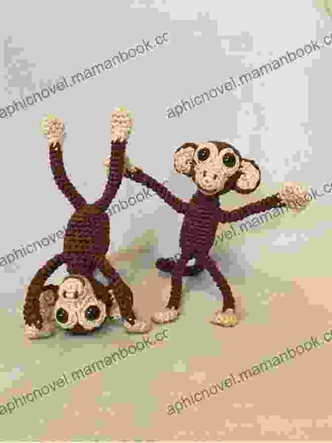 A Charming Crocheted Monkey With Expressive Eyes And A Mischievous Grin Once Upon An Animal Craft (Happily Ever Crafter)