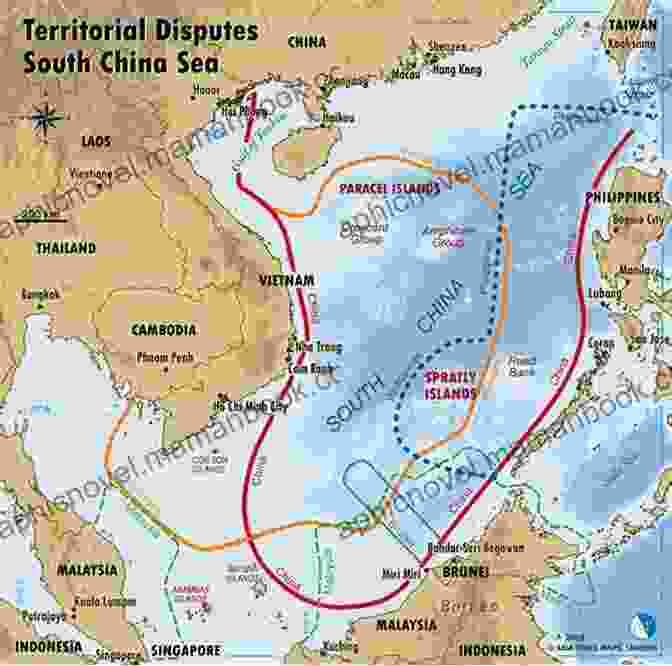 A Map Of China's Territorial Claims In The South China Sea Red Flags: Why Xi S China Is In Jeopardy