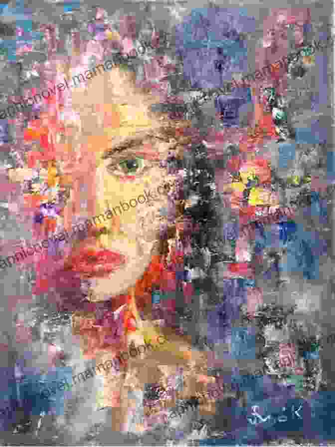A Painting Of A Blurred, Fragmented Face The Master Letters Lucie Brock Broido