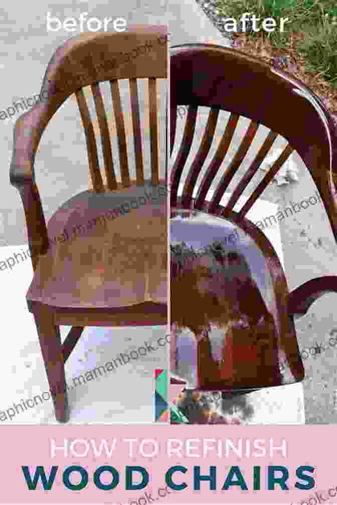 Before And After Images Of A Refinished Chair, Showcasing The Transformative Power Of Amy Howard's Paint Application Techniques. Rescue Restore Redecorate: Amy Howard S Guide To Refinishing Furniture And Accessories