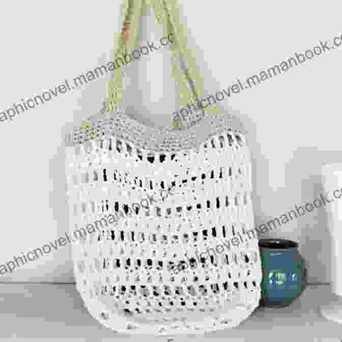 Crochet Tote Bag Row 15 Tote Bag Crochet Pattern: Orange Combo (Bags Crochet Patterns)