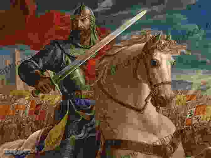 Rodrigo Díaz De Vivar, El Cid, On Horseback In Full Armor With Sword Drawn El Campeador (Reconquista Chronicles 2)