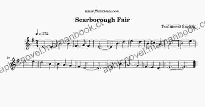 Scarborough Fair Traditional Tune Scored For Flute Duet In The Key Of G Major 16 Traditional Tunes 64 Easy Flute Duets (VOL 1): Beginner/intermediate Level Scored In 4 Keys (16 Traditional Tunes Easy Flute Duets)