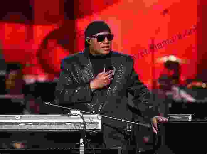 Stevie Wonder Performing On Stage The Harmony Of Stevie Wonder