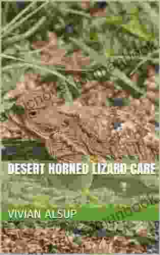 Desert Horned Lizard Care Vivian Alsup
