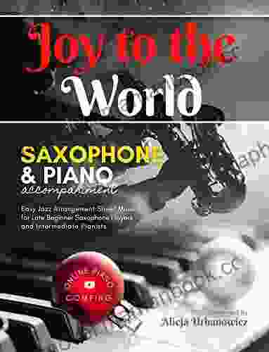 Joy To The World I Alto Saxophone Solo Jazz Piano Accompaniment I Sheet Music: Easy Christmas Carol Duet I Online Piano Comping I Arrangements For Late Beginner Saxophonists Kids Adults Students