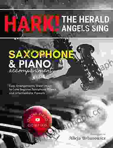 Hark The Herald Angels Sing I Alto Saxophone Solo Jazz Piano Accompaniment I Sheet Music: Easy Christmas Carol Duet I Online Piano Comping I Arrangements For Intermediate Saxophonists And Pianists